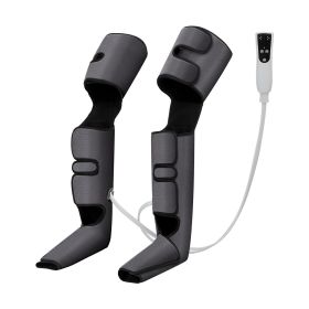 Full Leg Massager, Air Compression Leg Massager for Foot Calf Thigh Knee, 3 Modes & 3 Intensities, Leg Compression Massage Boots for Circulation