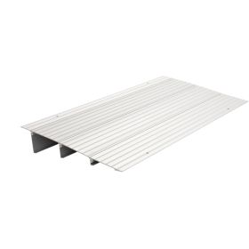 (34 * 17 * 3)" 3-Section Aluminum Alloy Threshold Ramp Splicing Threshold Ramp