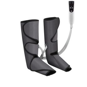 Leg Massager with Air Compression, Foot and Calf Massager with 3 Modes & 3 Intensities, LCD Controller, Compression Massage Boot for Circulation