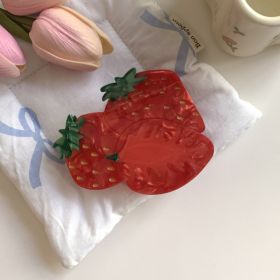 Fruit Grip Minority Acetate Hair Accessories (Option: Strawberry)