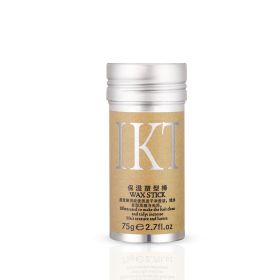 Hair wax stick broken hair finishing cream setting bar (Option: 75g)