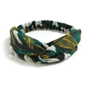 Women's Retro Style Printed Headband (Option: HB038a)