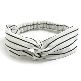 Women's Retro Style Printed Headband (Option: HB005c)