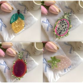Fruit Grip Minority Acetate Hair Accessories (Option: Set1)