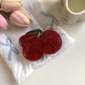 Fruit Grip Minority Acetate Hair Accessories (Option: Cherry)